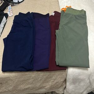 Xxs tall figs Kade cargo scrub pants